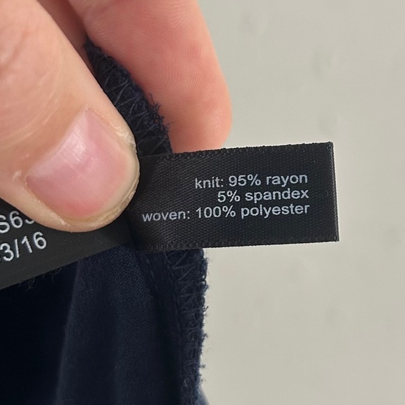 The Limited High Neck Sleeveless Tank Top Blouse Flowy Blue Office Formal XL - Picture 2 of 4